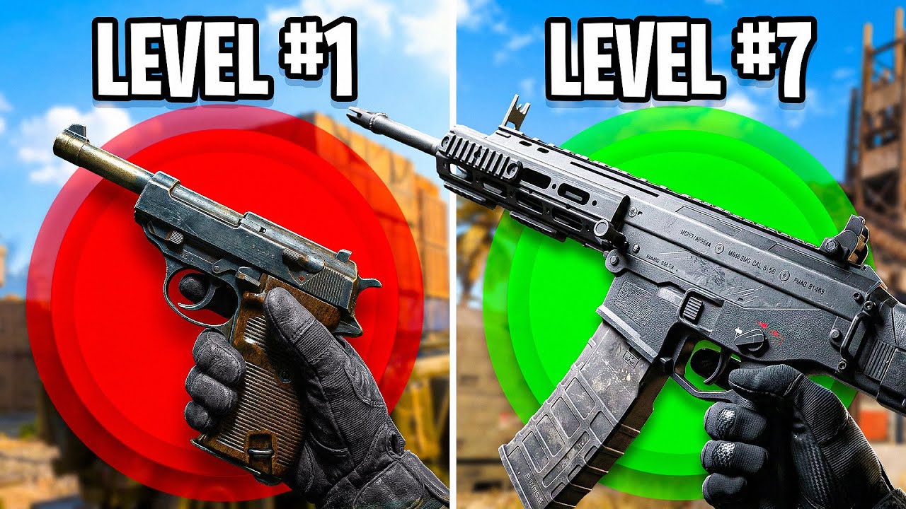 Every Call of Duty Gun Ranked in 7 Levels