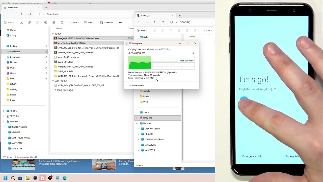 SAMSUNG Galaxy J6+ - カスタムROMをインストールする方法