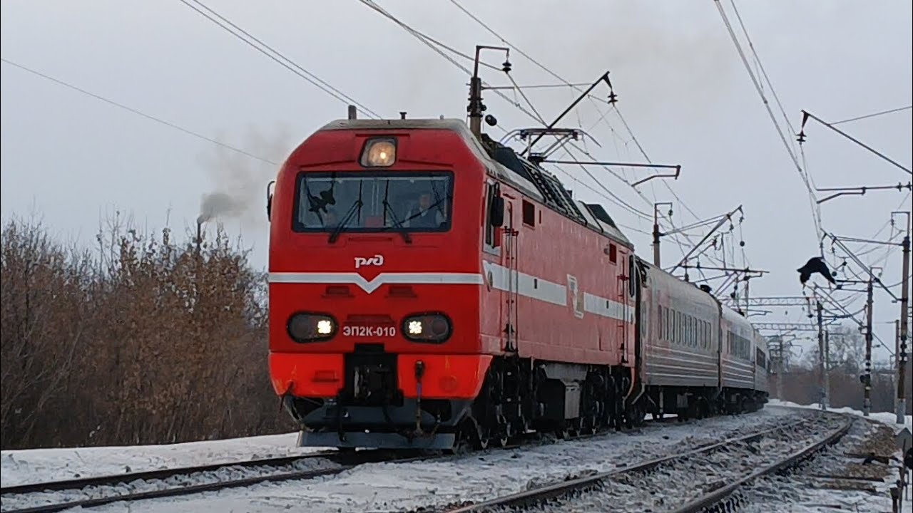 Поезда на перегоне Талица-Чупино 08.02.26