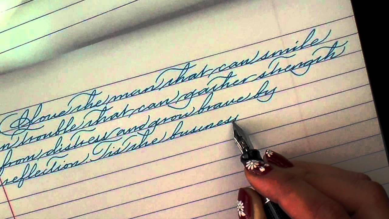 Writing with a Pilot Metropolitan Fountain Pen with Pelikan Ink
