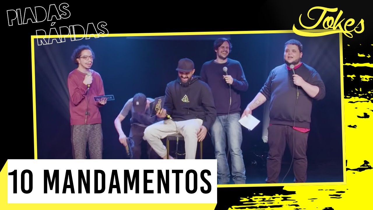 PIADAS RÁPIDAS - MANDAMENTOS DO JOKES - Ep.07 l Temp.07