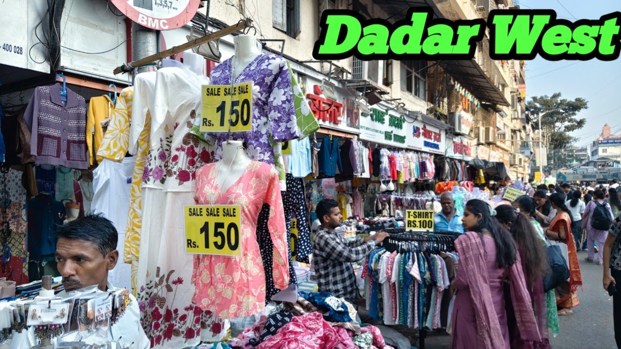 Dadar Market Chikan kari kurti 400/-& Short top 150/- | Dadar Market 