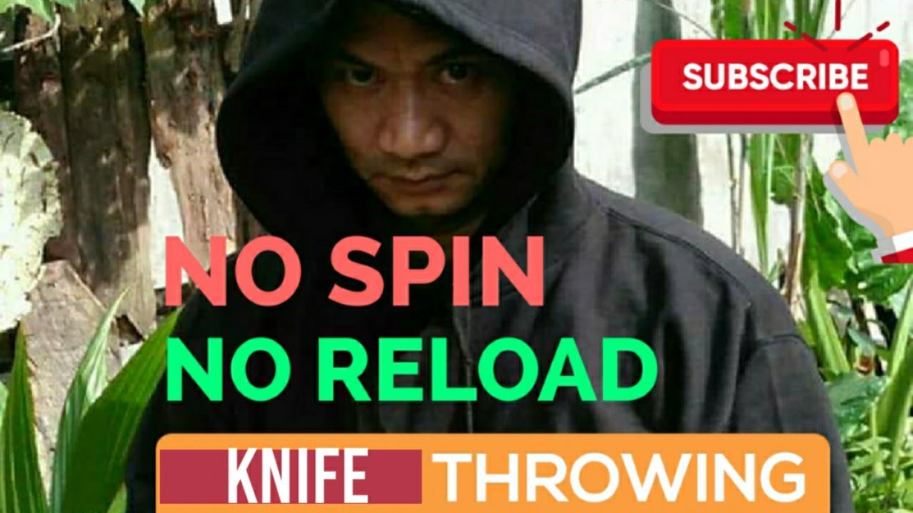 NO SPIN - NO RELOAD KNIFE THROWING