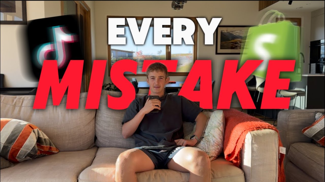 Every mistake I’ve made organic Dropshipping at 16 years old!