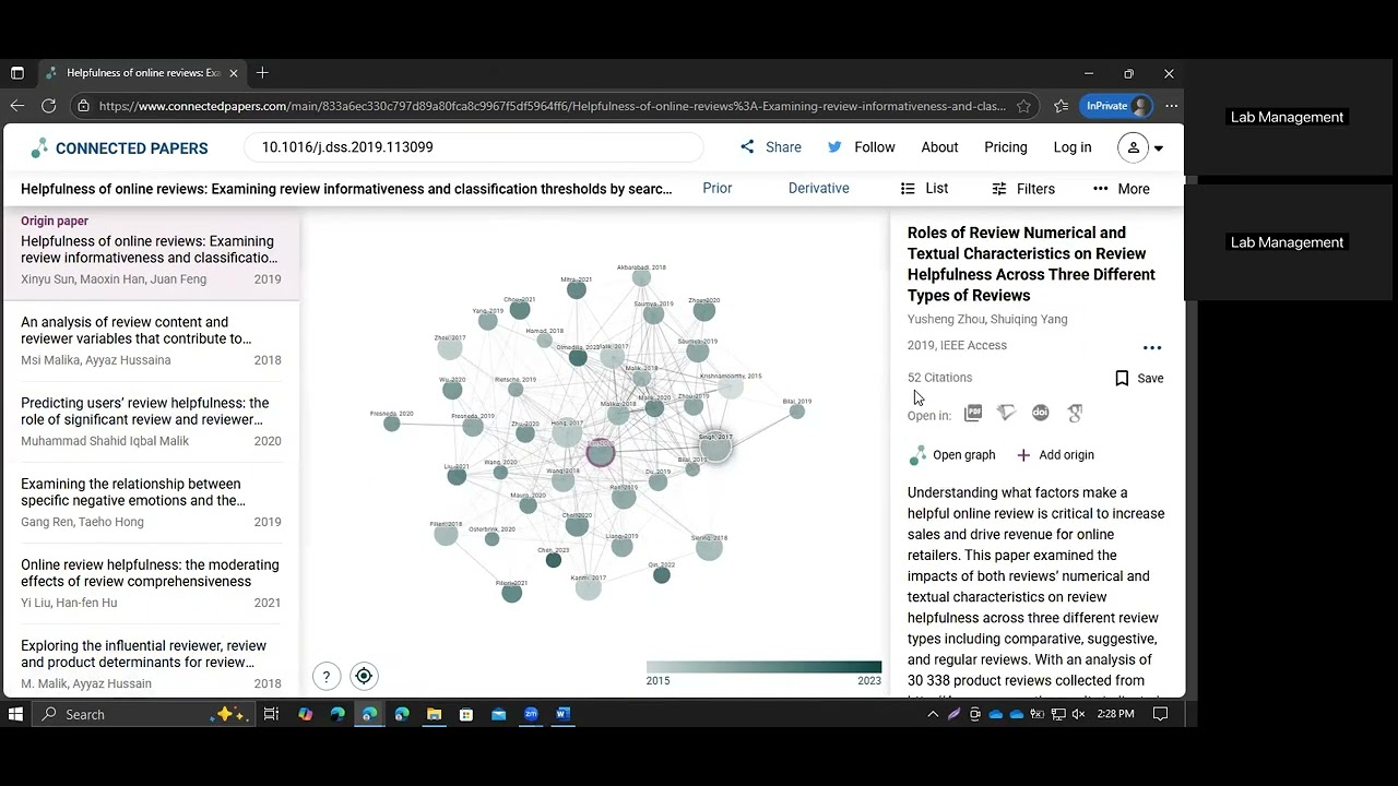 Tutorial Connected Papers - Penggunaan Connected Papers