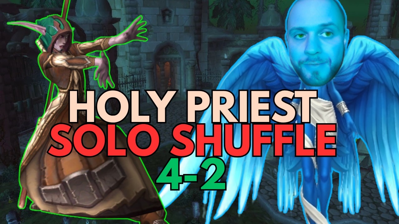 Holy Priest 1.8k Solo Shuffle Action + Commentary | Midnight PvP Season 1