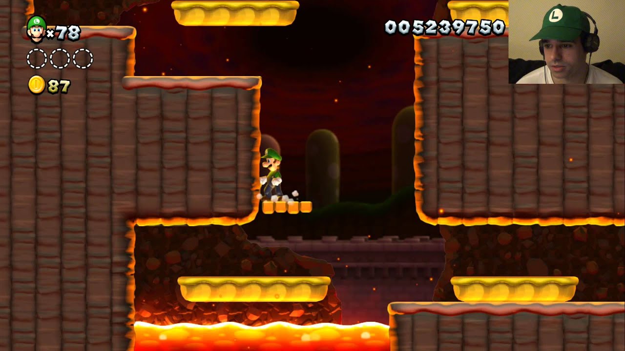 New Super Luigi U | Niveles Secretos: Castillo de Peach Nivel Secreto 7 | Nintendo Wii U