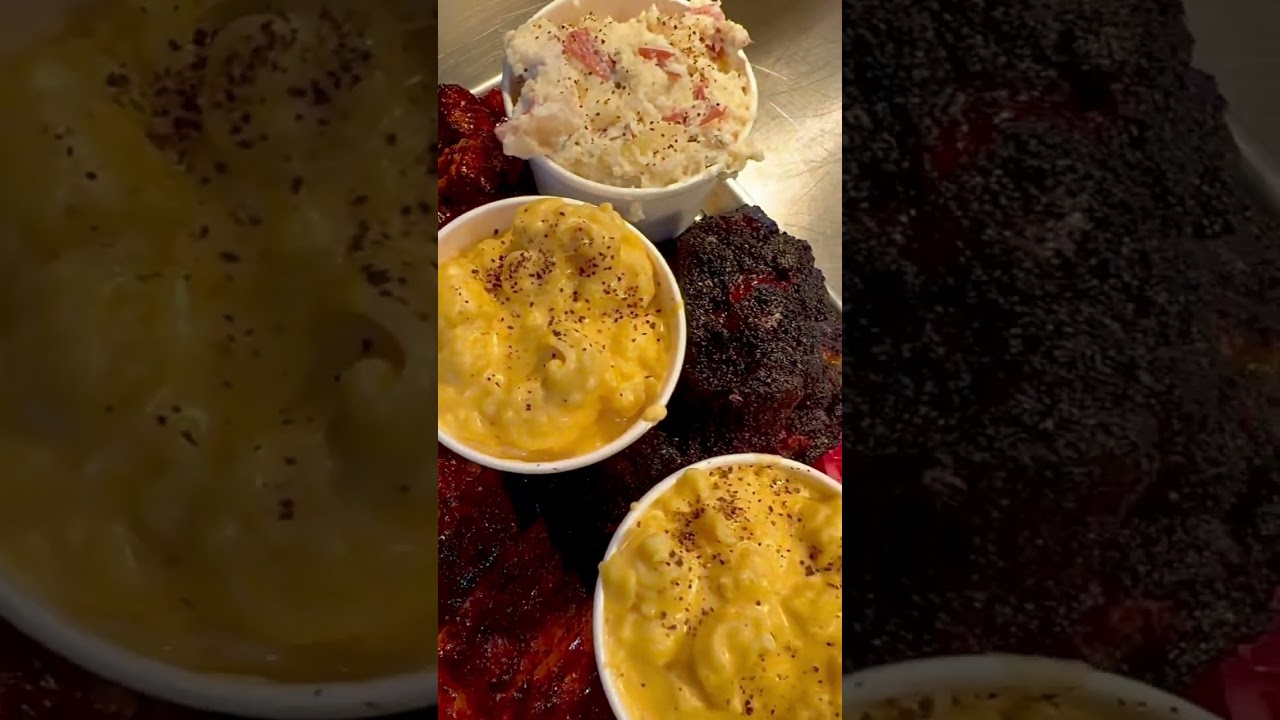 Craft BBQ Platters at Destination Smokehouse in Southern California #bbq #food #foodie #blackdiamond