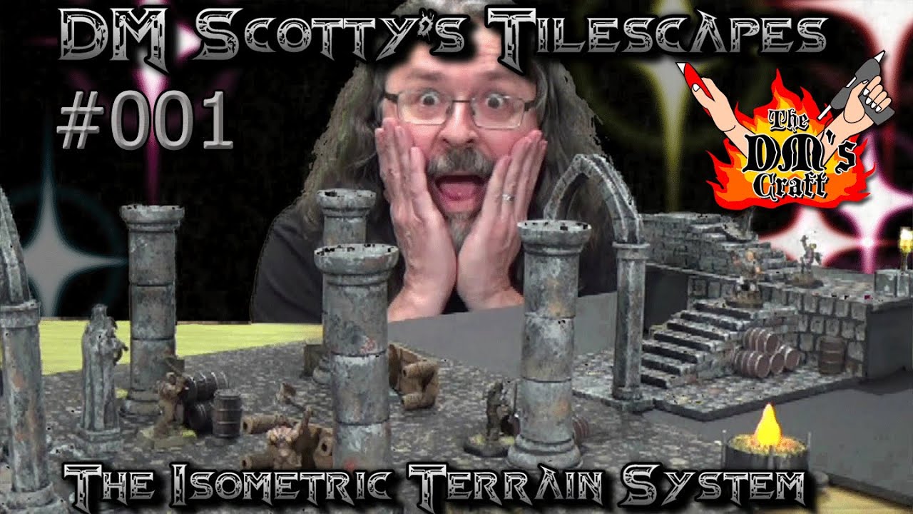 DM Scotty's TILESCAPES Isometric Terrain System for D&D and Pathfinder #001
