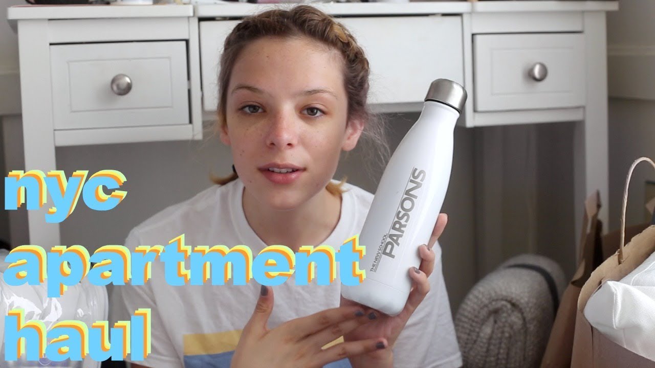 Moving to NYC for College: Dorm + Supplies HAUL | PARSONS