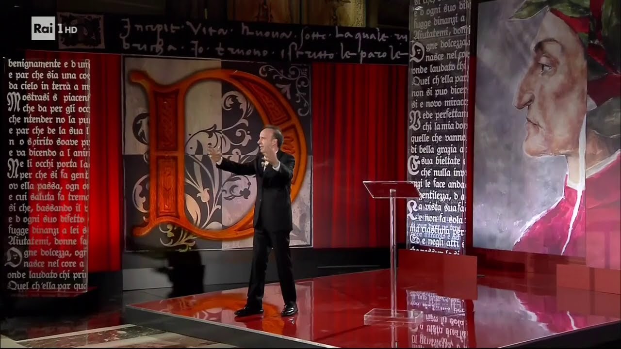 Dantedì - dal Quirinale, Rai Uno 25/03/2021