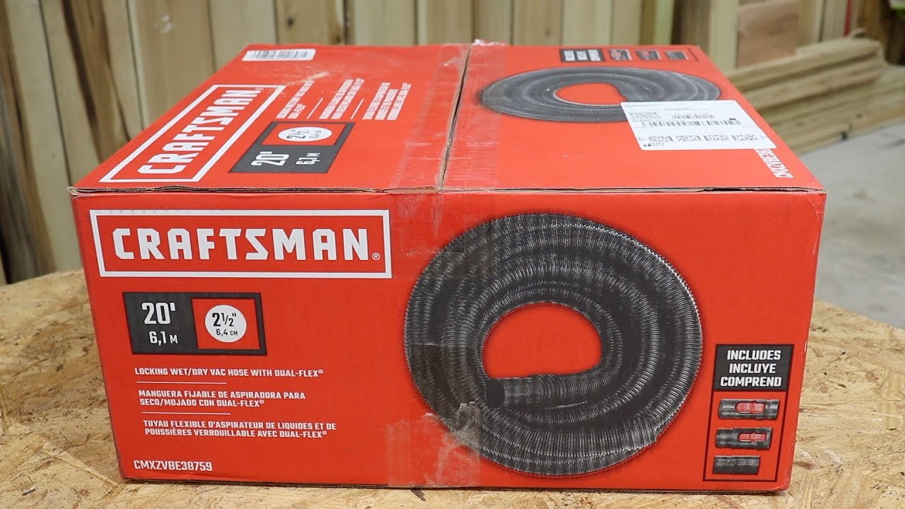 20ft dust collection hose