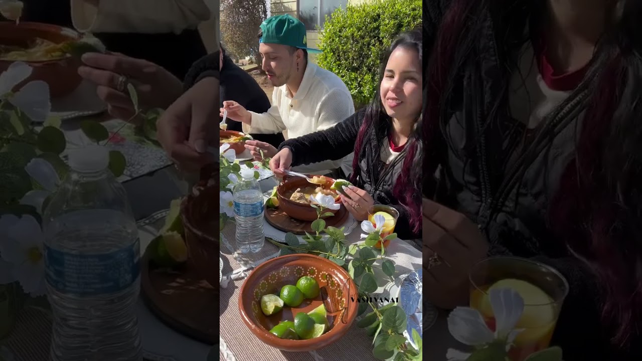 Así fue como recibimos a la familia López hasta nuera tengo ya Hicimos tacos mole pozole /VASILVANA1