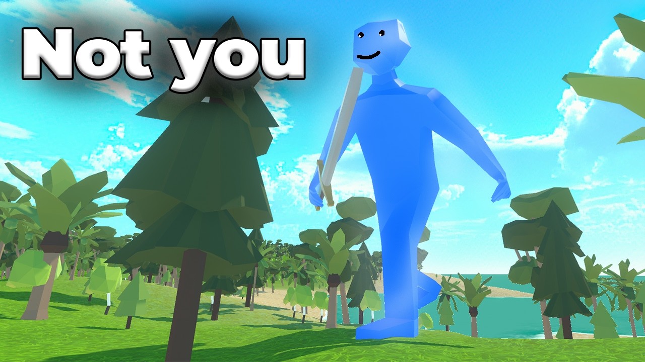 I made a game, you aren't the player