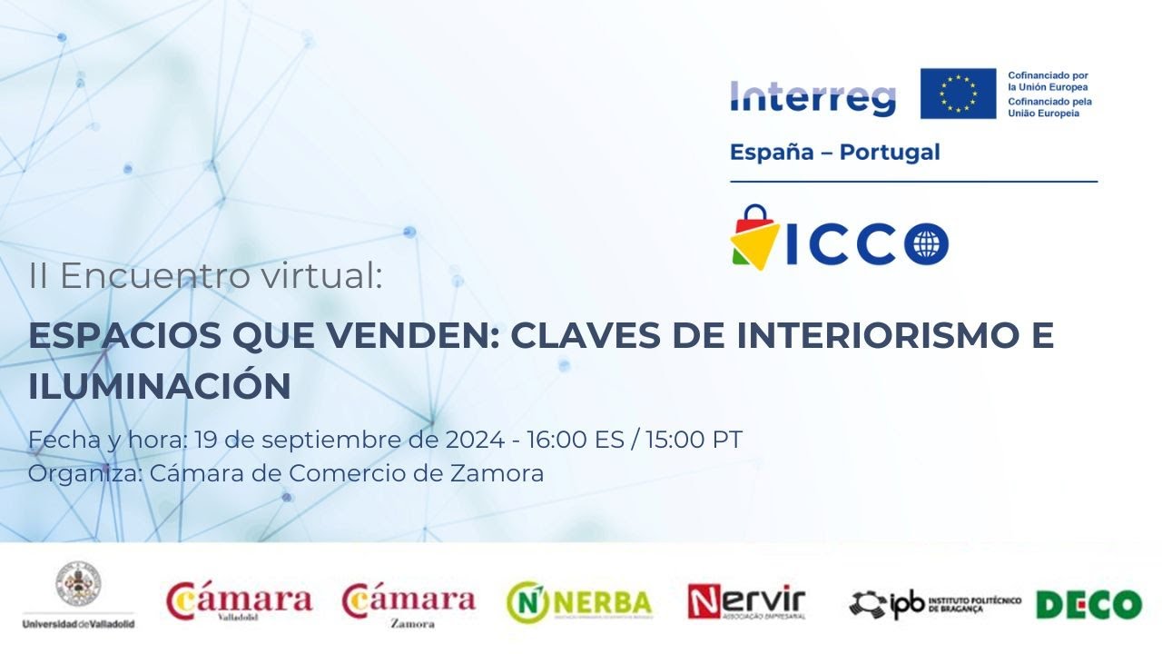 II Encuentro virtual: Espacios que Venden - Claves de Interiorismo e Iluminación