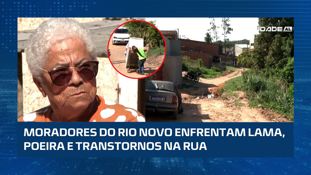 Moradores da rua São Benedito, no Rio Novo, seguem sem saber o que é asfalto