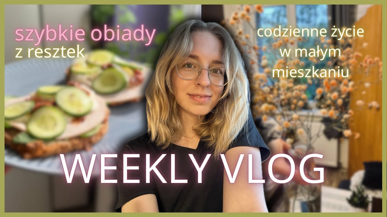 WEEKLY VLOG szybkie obiady z resztek / jesień / low carb