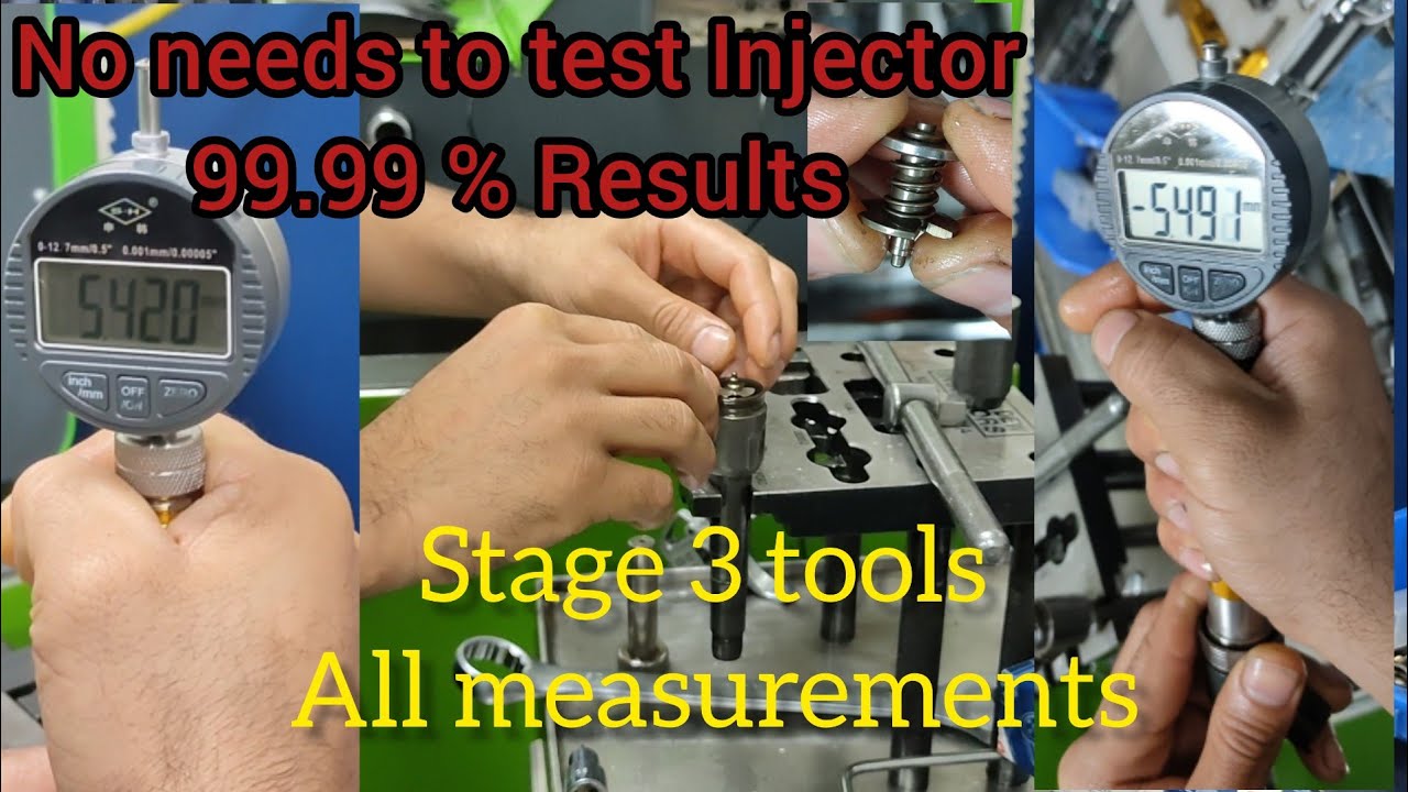 0445110709 | BOSCH CRI 2-16 Injector Repairing | crdi Injector shim settings | 0445110497