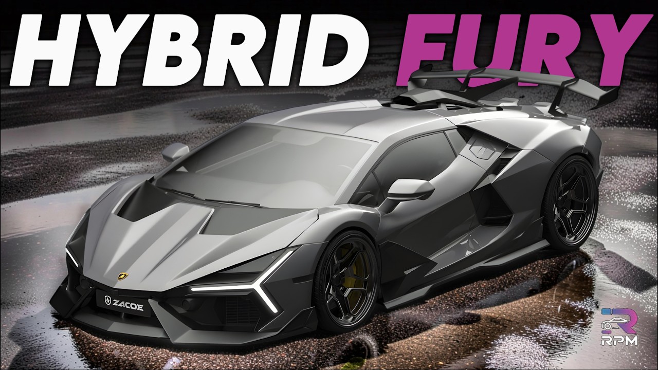 Lamborghini Revuelto: гибридный двигатель V12, изменивший представление о суперкарах.