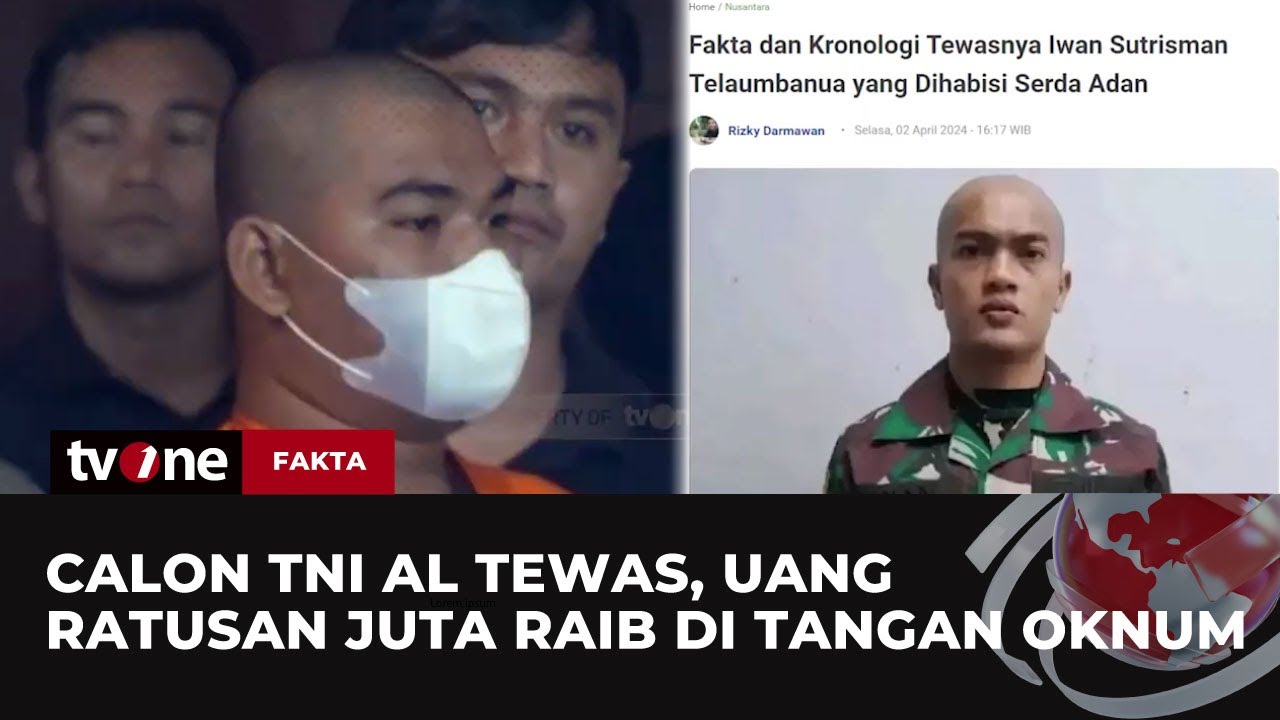 TERUNGKAP 😱 Calon TNI AL Tewas Dibunuh Oknum Setelah Dimintai Uang | Fakta tvOne