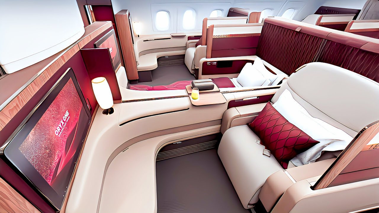 Qatar Airways A380 Первый класс из Лондона в Доху | Обзор полета и зала ожидания