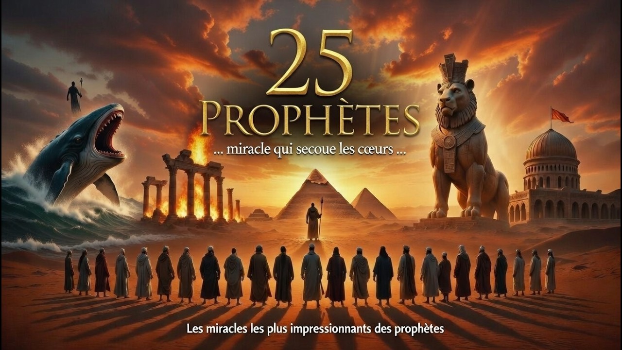 Les miracles des prophètes, des détails que personne n'aurait imaginés incarnés ici par l'IA.