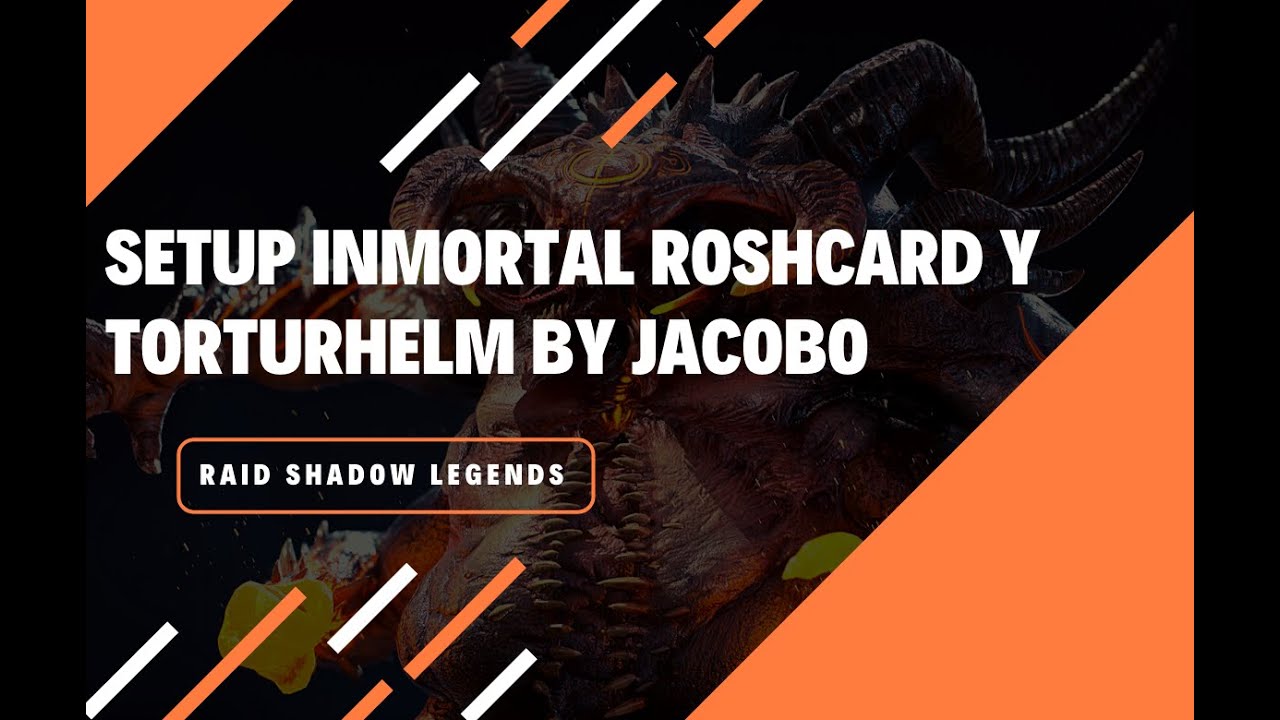 SETUP INMORTAL CON ROSHCARD Y TORTURHELM BY JACOBO