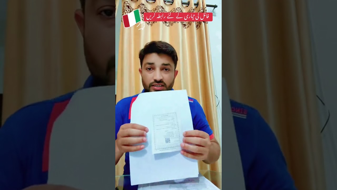 File Preparation Documents for New Nulla Osta ...Italy Family Reunion Visa file check and prepare.