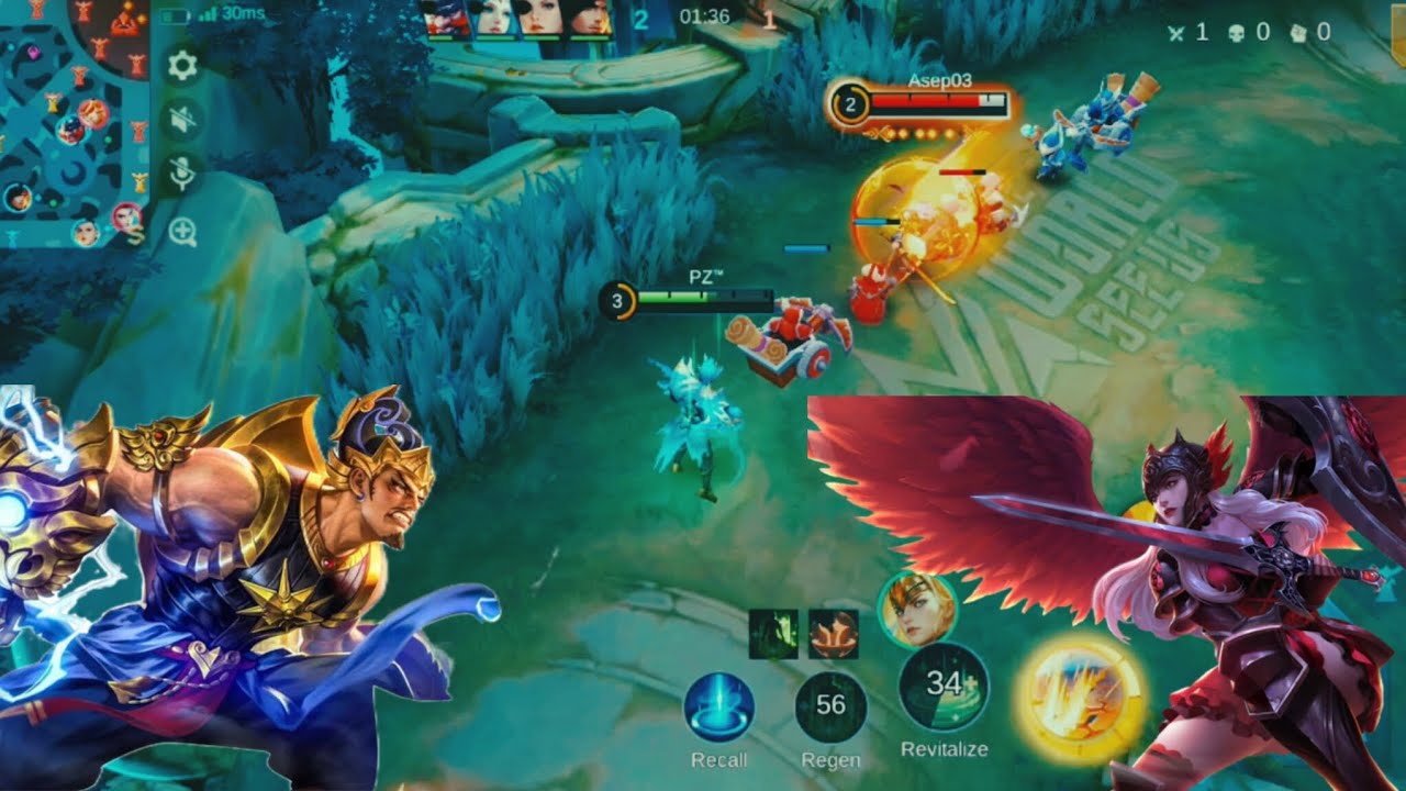 Cuma jadi samsak‼️(gameplay Gatotkaca EXP lane)