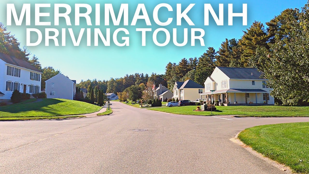 Merrimack New Hampshire - Driving Tour [4K]
