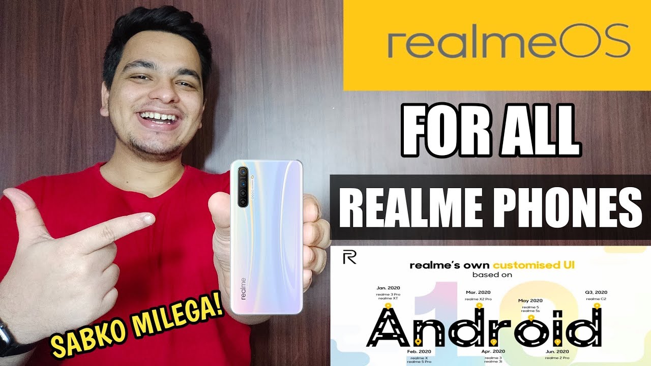 Realme OS Update For All Realme Smartphones - Android 10 Update For Realme Smartphones 🔥🔥
