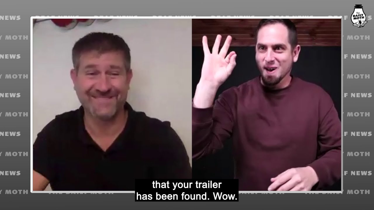 Interview with Roy Lotz after his stolen trailer was found