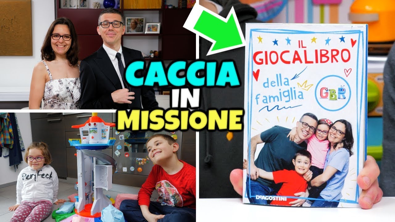 CACCIA AL TESORO CON ANNUNCIO INCREDIBILE e Paw Patrol in Azione