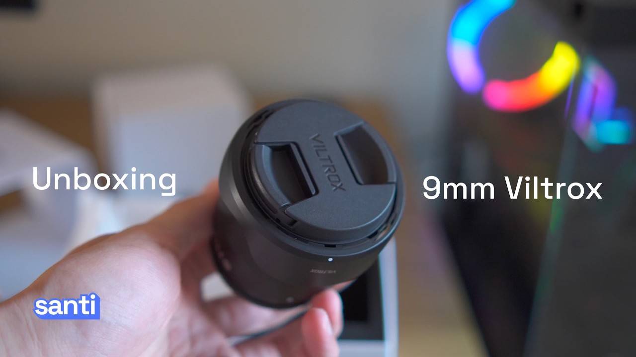 A melhor lente wide para a ZVE10! Unboxing 9mm Viltrox 2.8.