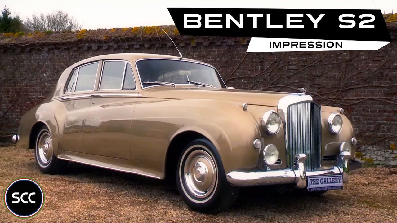 BENTLEY S2 LHD 1962 - Modest test drive - V8 Engine sound | SCC TV