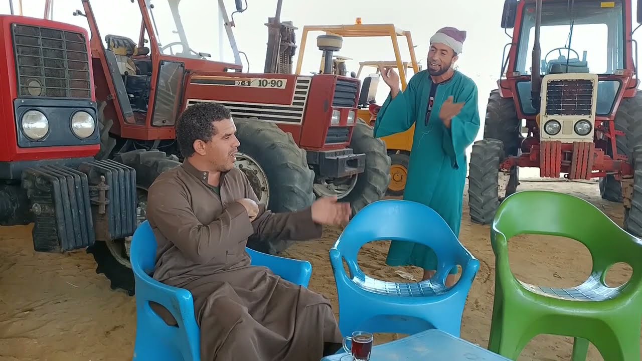 عمي مفتاح شغال في معرض المعلم زيدان😂