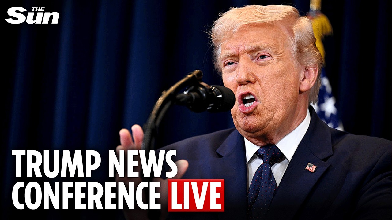LIVE: Trump gives update on Iran war following expletive-laden threats