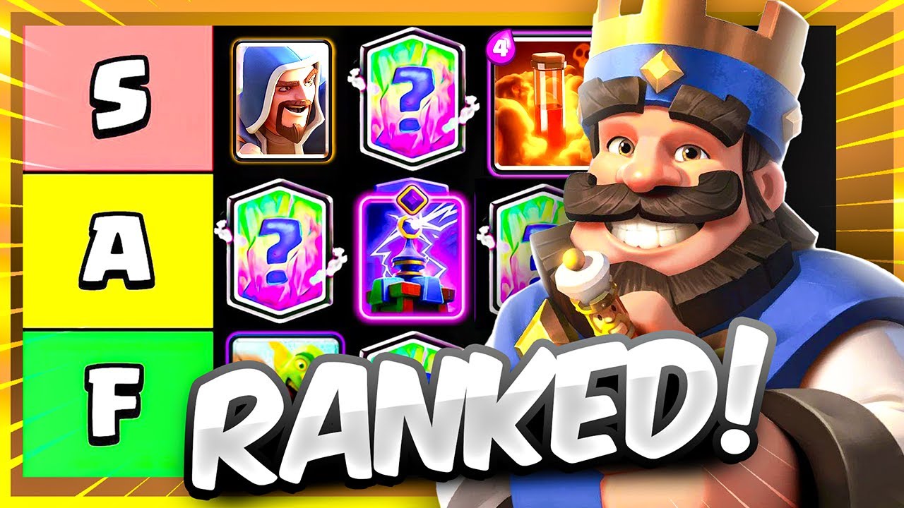 Ranking EVERY Card in Clash Royale from Worst to Best (actual list)