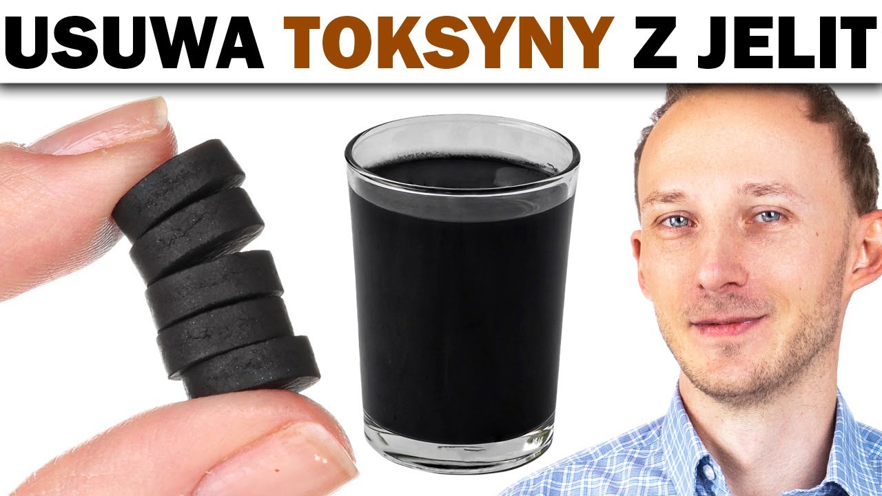 Czarny proszek oczyszcza jelita z toksyn, leczy zatrucia - czyli węgiel aktywny (aktywowany)