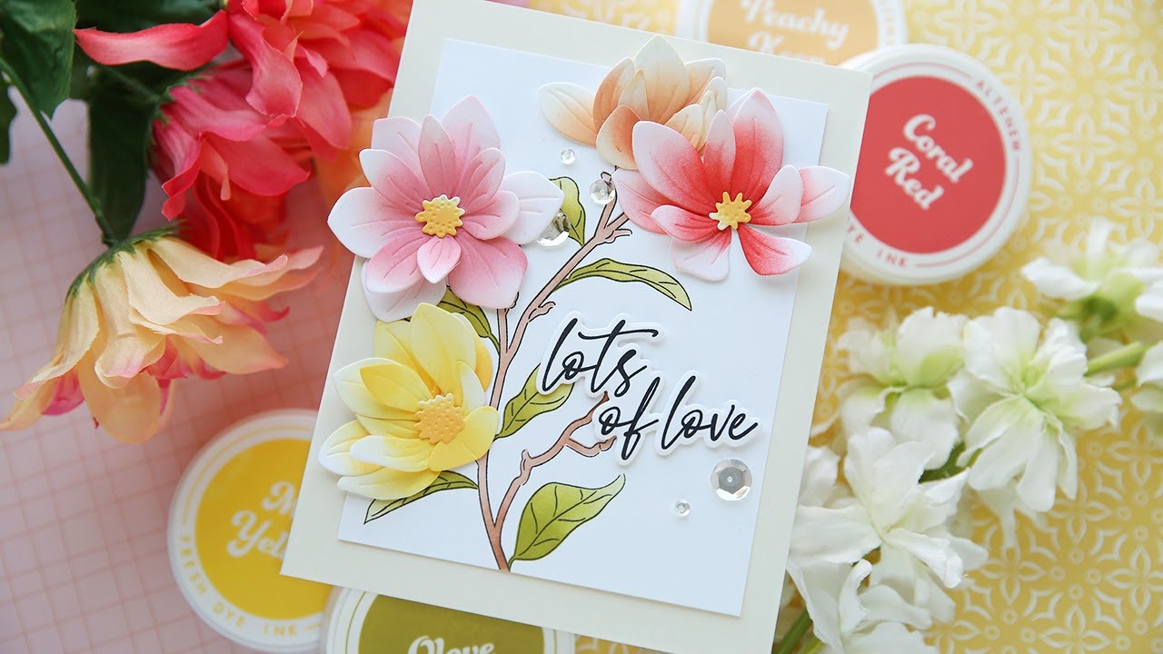 Magnificent Magnolias with Altenew Video Hop & Giveaway!