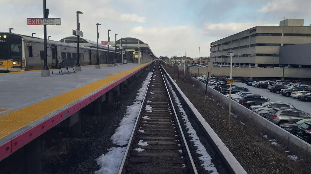 4K/60p: LIRR M3 Front Window Jamaica to Ronkonkoma