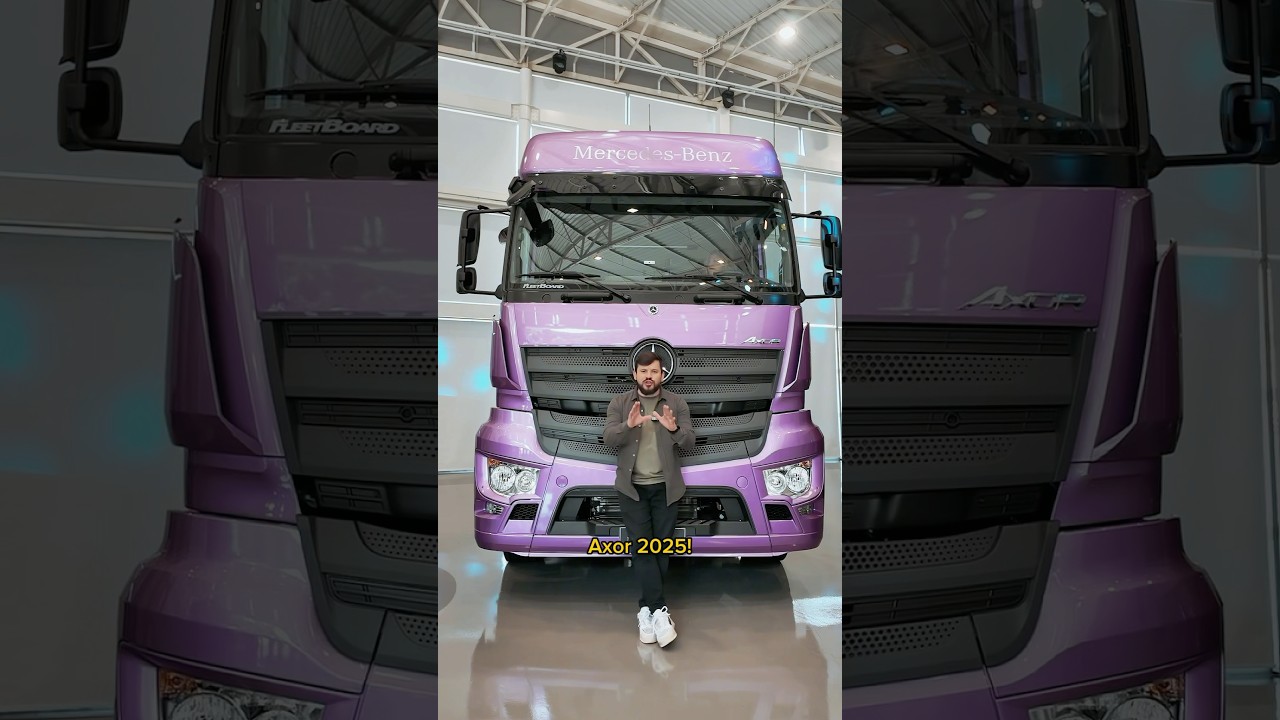 ELE VOLTOU: NOVO MERCEDES-BENZ AXOR 2025! #axor #mb #caminhoes