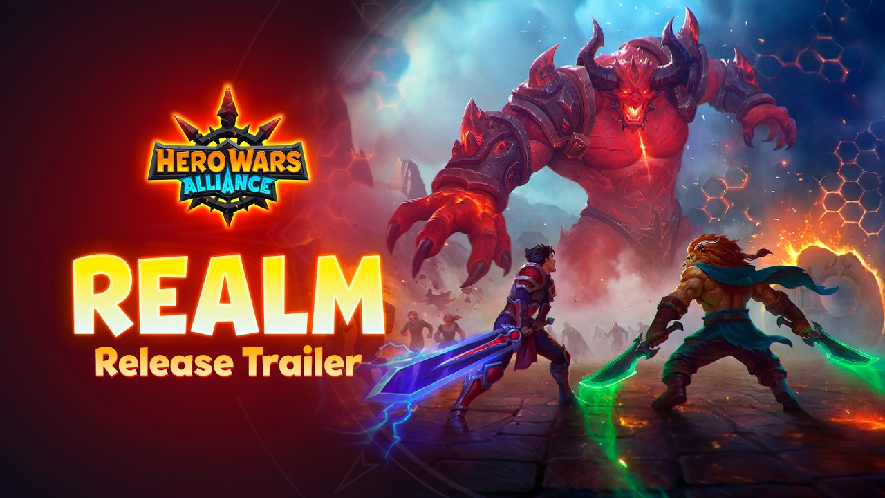 REALM: Release Trailer | Hero Wars: Alliance
