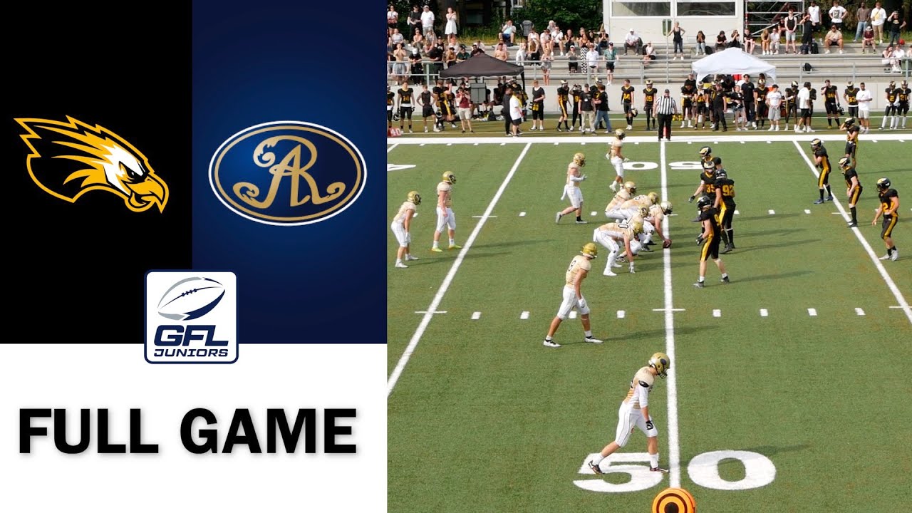 GFL Juniors | Berlin Adler vs. Dresden Monarchs | FULL GAME | 2023