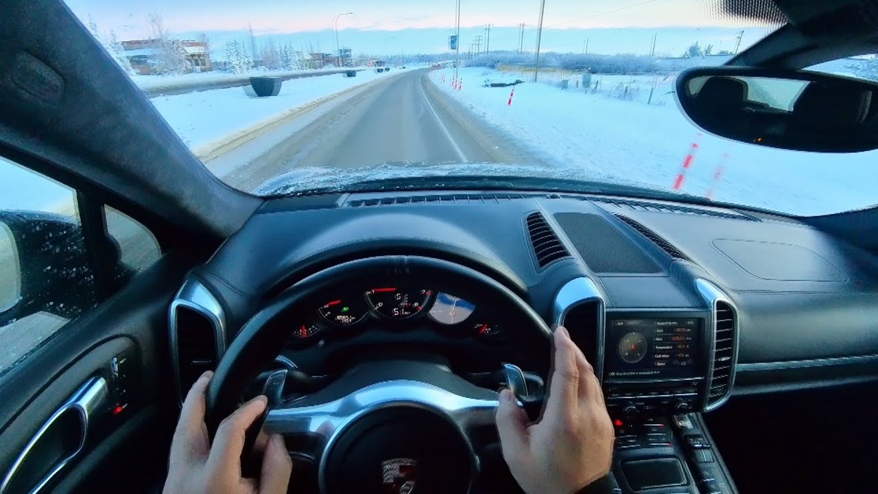 Porsche Cayenne Turbo POV - Sunday Morning Car Wash & Coffee