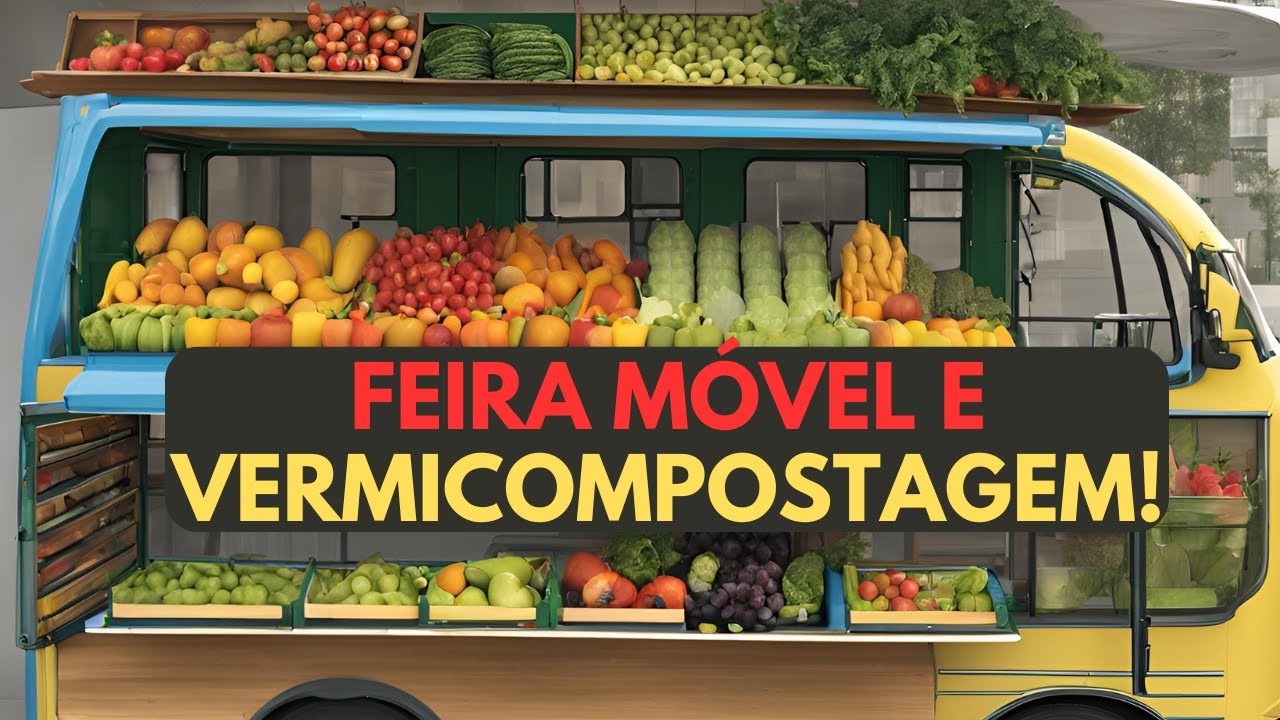 Descubra Como a Minhocultura Está Transformando Feiras Agrícolas!/Logística Reversa de hortifruti.