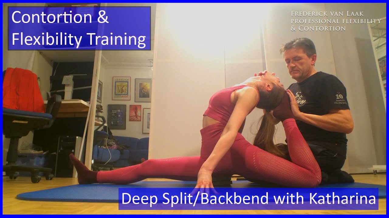 Contortion Training  by Flexyart 119: Split/Backbend  - Also for Yoga, Pole, Ballet, Dance
