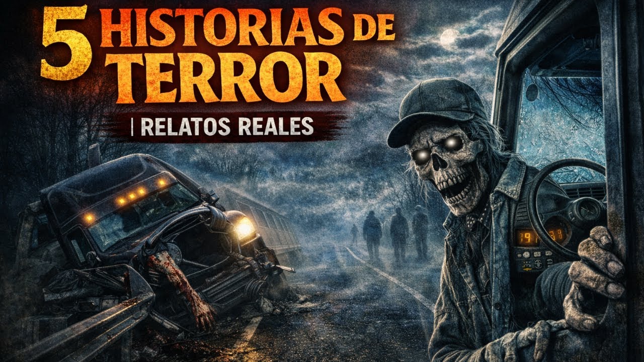 5 HISTORIAS DE TERROR DE TRAILEROS | RELATOS REALES
