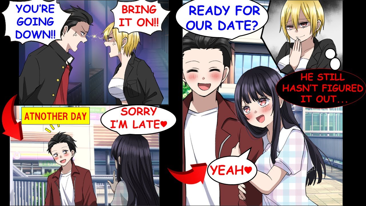 This Hot Innocent Girl I Like Is Actually My Rival Gangster.[Manga Dub][RomCom]