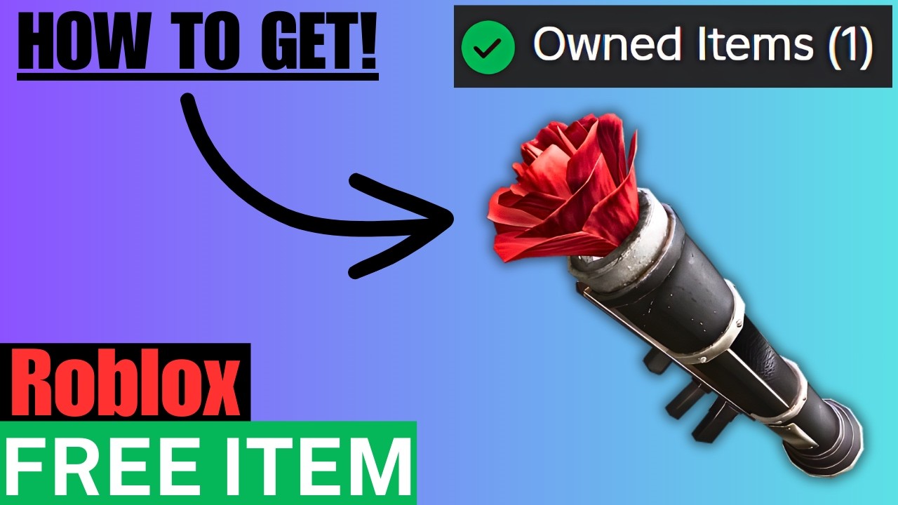 Free Sympathy Flower Bazooka Roblox Item